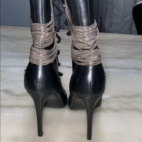 Balmain boots with chain - Picture 3 of 8